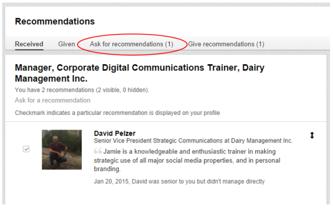 LinkedIn Recommendations 2